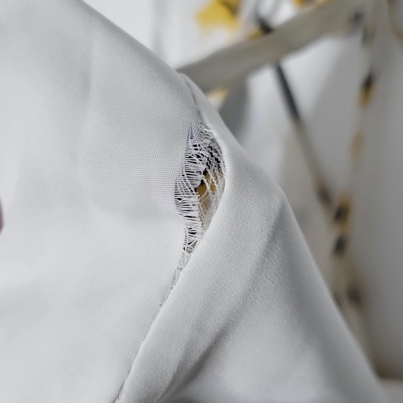 Ramona La Rue Wide Leg Sleeveless Silk Jumpsuit Tiger Print XS or S - Picture 9 of 9